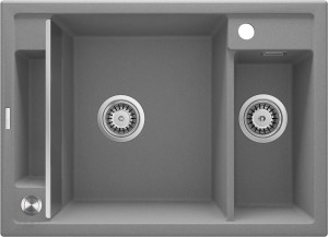 Deante Magnetic Zlewozmywak granitowy magnetyczny 1.5-komorowy ZRM_S503