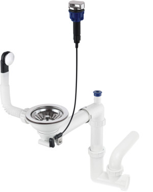Deante Space-Saver Syfon do zlewozmywaka granitowego 1-komorowego - Space-Saver ZXY_9972