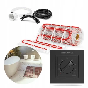 Termofol MATA GRZEWCZA GRZEJNA ZESTAW  o powierzchni 4,5m2 150W/m2 + TFH3 BLACK