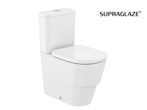 ROCA TURA Miska WC do kompaktu Rimless 62,5 cm przyścienna BTW, o/podwójny, Supraglaze® CR-A342697S00