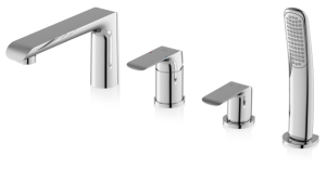 Ravak Bateria wannowa czterootworowa Flat X070120