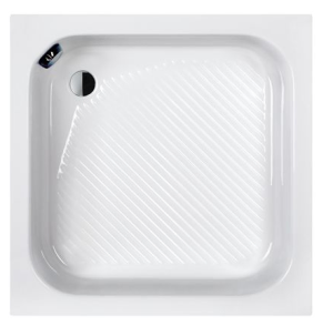 SANPLAST Brodzik Bbs/CL 80x80sx28+STB biew BS-615-010-0220-01-000