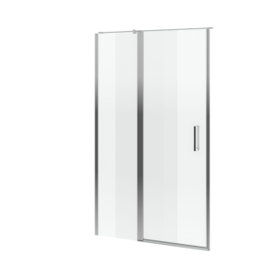 Excellent Mazo drzwi wnękowe wahadłowe pojedyncze 90x195 cm ze ścianką stałą, Clean Control, chrom KAEX.3025.K.1010.0900.CR