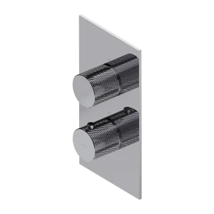 Omnires CONTOUR termostatyczna bateria prysznicowo-wannowa podtynkowa, chrom połysk CT8036CR