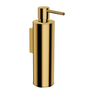 Omnires MODERN PROJECT dozownik mydła w płynie, wiszący, złoty połysk MP60721GL