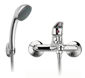 FERRO SMILE bateria wannowa kpl. chrom FE - BSM11