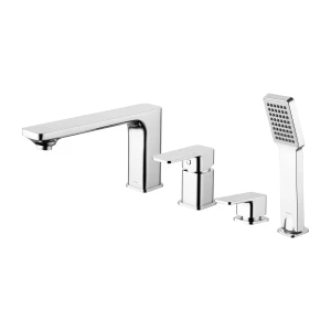 Omnires APURE bateria wannowa 4-otworowa, chrom połysk AP2232CR