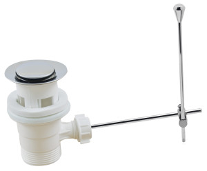 FERRO Korek 5/4'' z cięgnem do umywalki, tworzywo sztuczne, chrom FE-K39TW
