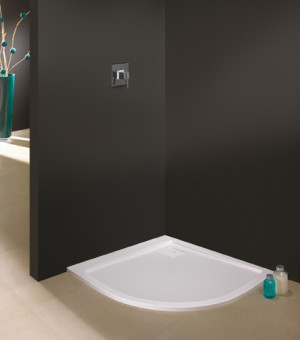 SANPLAST Brodzik BP/SPACE 90x90x3 biew BS-615-110-0330-01-000