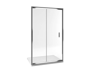 Excellent Seria 201 drzwi prysznicowe przesuwne 120 cm, Clean Control, chrom przezroczyste KAAC.1805.1200.LP/N