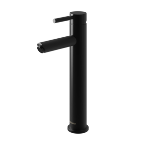Kohlman Roxin Black bateria umywalkowa stojąca wysoka czarny mat QB170RB