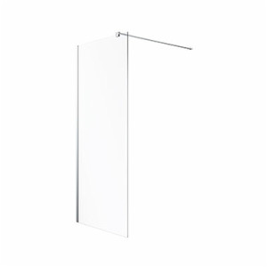 KOŁO GEO Ścianka prysznicowa 80 cm WALK-IN szkło przezroczyste REFLEX KK-560.119.00.3
