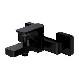 Omnires BARETTI bateria wannowa, czarny mat BA7830BL