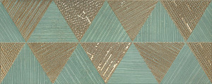 Tubądzin PTU Goldgreen mono dekor 29.8x74.8 (6) DS-01-261-0298-0748-1-013