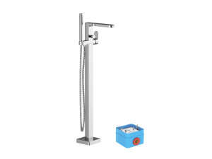 Ravak Wannowa bateria podłogowa Chrome CR 080.00 X070101