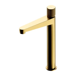 Omnires CONTOUR bateria umywalkowa wysoka, złoty szczotkowany CT8012GLB