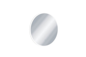 Excellent Lumiro lustro łazienkowe 80 cm okrągłe oświetlenie LED mata grzewcza, rama akrylowa DOEX.LU080.AC