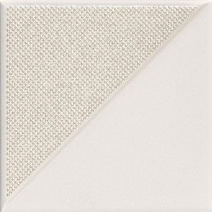 Tubądzin PTD REFLECTION white 2 inserto 14.8x14.8 (28) DS-01-232-0148-0148-1-008