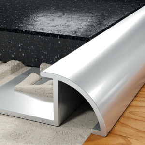 Excellent Profil N najazdowy 10 mm, długość 250 cm aluminiowy, surowy LIPBAN.250
