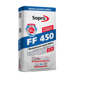 SOPRO SOPRO Elastyczna zaprawa klej.FF 450 SOP-450   22,5KG