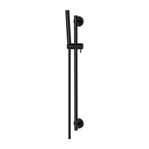 Omnires MICROPHONE zestaw prysznicowy suwany, czarny półmat MICROPHONE-SBL