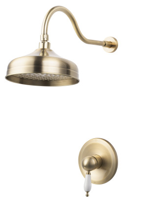 Fdesign Bateria podtynkowa z deszczownią FD1-LRA-7PASET2-66