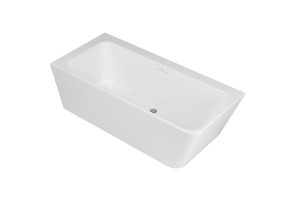 Excellent Lila 2.0 wanna prostokątna 160x73 cm narożna lewa, biały połysk WAEX.LIL2.160L.WHN