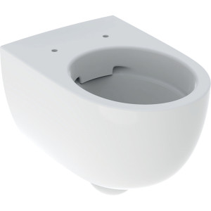 GEBERIT Geberit Selnova Premium Wisząca miska WC, Lejowa, B35.5cm, H37cm, T53cm, podwyższona, ukryte mocowan KOŁO M33127000 GEB-500.694.01.2