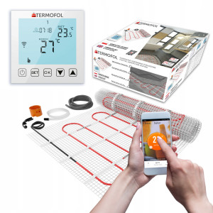 MATA GRZEWCZA ZESTAW 6m2 TERMOSTAT TF-WIFI 150W 4172