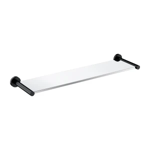Omnires MODERN PROJECT półka szklana, czarny mat MP60930BL