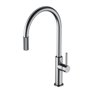 Omnires SWITCH bateria kuchenna z zestawem filtrującym, nikiel szczotkowany SW9057-FD1NI