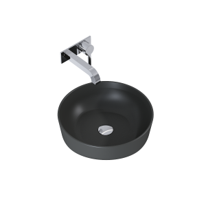ELITA UMYWALKA LORCA 42x42 BLAT, CERAM ANTHRACITE MATT( ELITA 145007) SZE-145007