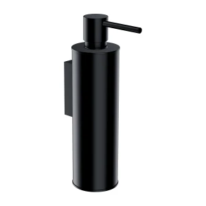 Omnires MODERN PROJECT dozownik mydła w płynie, wiszący, czarny mat MP60721BL