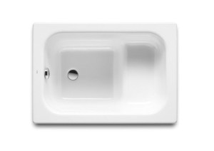 ROCA Wanna CONTESA 100 cm stalowa z siedziskiem CR-A213100001