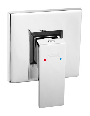 FERRO ZICCO bateria podtynkowa, 1-funkcyjna, chrom                   w FE-BZI7PA