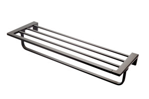 Fdesign wieszak na ręcznik 60 cm z półką FD6-PZA-22-22