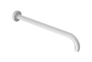 Excellent Ramię prysznicowe ścienne 40 cm okrągłe, biały mat AREX.3140WH