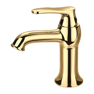 Omnires ART DECO bateria umywalkowa, złoty połysk AD5110GL