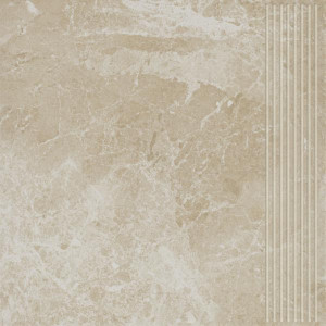 Paradyż Track Beige Stopnica Prosta 30x30 G1