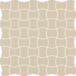 Paradyż Modernizm Bianco Mozaika Prasowana K.3,6x4,4  30,86x30,86 G1