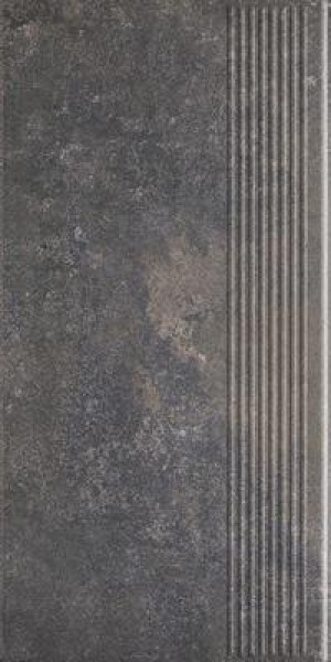 Paradyż Viano Antracite Stopnica Prosta 30x60 G1