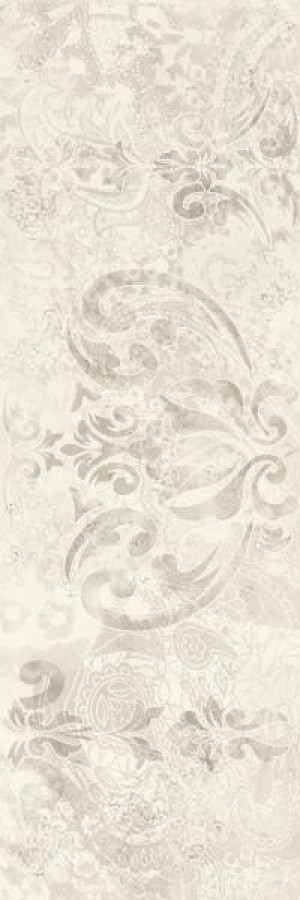 Paradyż Silence Silver Sciana Carpet Dekor Rekt. Polysk 25x75 G1