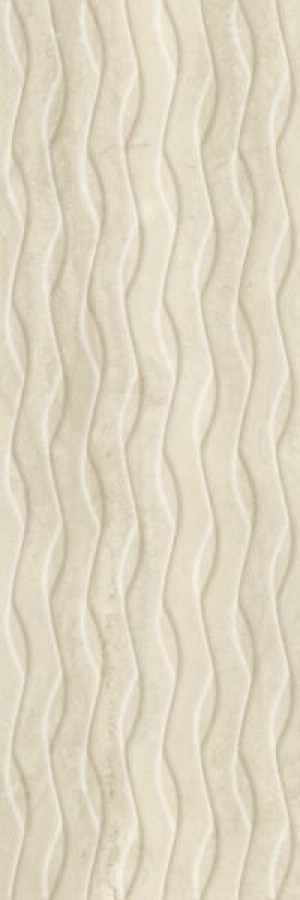 Paradyż Silence Beige Sciana Struktura Rekt. Polysk 25x75 G1