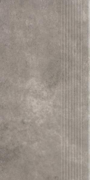 Paradyż Magnetik Grafit Stopnica Prosta Nacinana Mat 29,8x59,8 G1