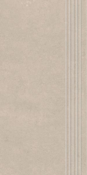 Paradyż Pure Art Sand Stopnica Prosta Nacinana Mat. 29,8x59,8 G1