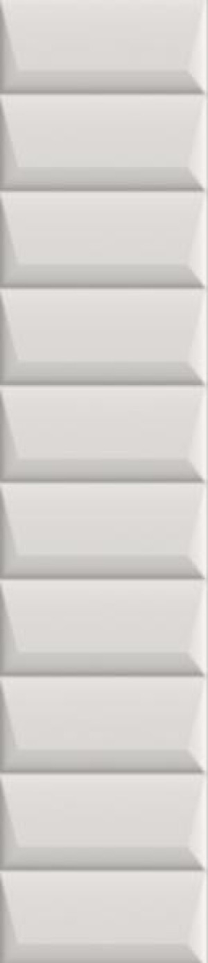 Paradyż Duo Tonne White Cegielka Struktura E Mat 6,5x29,8 G1