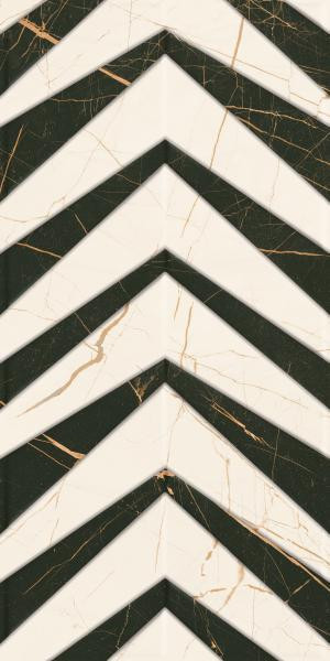 Paradyż Fancy White Sciana Struktura Polysk 30x60 G1