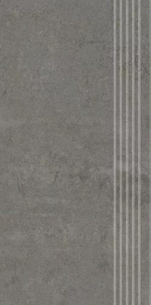 Paradyż Pure Art Basalt Stopnica Prasowana Mat 29,8x59,8 G1