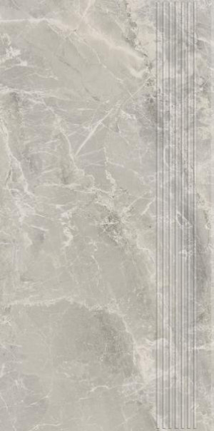 Paradyż Little Rocks Grey Stopnica Prasowana Mat. 29,8x59,8 G1
