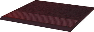 Paradyż Cloud Brown Stopnica Prosta Duro 30x30 G1